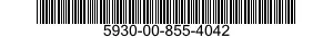 5930-00-855-4042 SWITCH,ROTARY 5930008554042 008554042