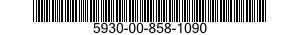 5930-00-858-1090  5930008581090 008581090