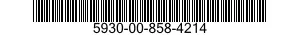 5930-00-858-4214  5930008584214 008584214