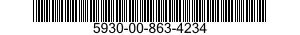 5930-00-863-4234  5930008634234 008634234