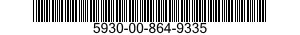 5930-00-864-9335  5930008649335 008649335