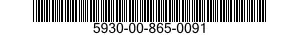 5930-00-865-0091  5930008650091 008650091