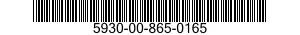 5930-00-865-0165 SWITCH,LEVER 5930008650165 008650165