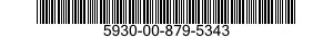 5930-00-879-5343 SWITCH,PUSH 5930008795343 008795343