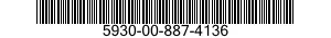 5930-00-887-4136  5930008874136 008874136