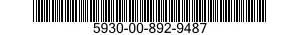 5930-00-892-9487  5930008929487 008929487
