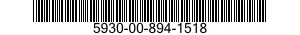 5930-00-894-1518  5930008941518 008941518