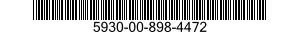 5930-00-898-4472 ROTOR,ELECTRICAL SWITCH 5930008984472 008984472