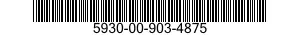 5930-00-903-4875 SWITCH,PUSH,LIGHT INDICATING 5930009034875 009034875
