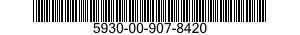 5930-00-907-8420 SWITCH,ROTARY 5930009078420 009078420