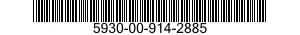 5930-00-914-2885 SWITCH SECTION,ROTARY 5930009142885 009142885