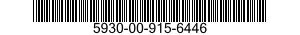 5930-00-915-6446 SWITCH ASSEMBLY 5930009156446 009156446