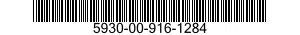 5930-00-916-1284  5930009161284 009161284