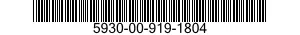 5930-00-919-1804  5930009191804 009191804