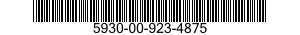 5930-00-923-4875 SWITCH,ROTARY 5930009234875 009234875