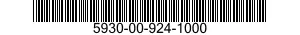5930-00-924-1000 SWITCH,PUSH 5930009241000 009241000