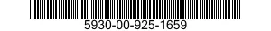 5930-00-925-1659  5930009251659 009251659