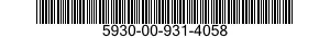 5930-00-931-4058  5930009314058 009314058