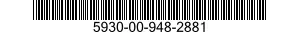 5930-00-948-2881 SWITCH,ROTARY 5930009482881 009482881