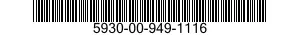 5930-00-949-1116  5930009491116 009491116