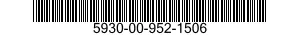5930-00-952-1506 SWITCH,CONTROL 5930009521506 009521506