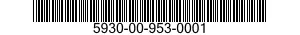 5930-00-953-0001  5930009530001 009530001