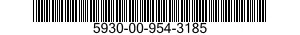 5930-00-954-3185  5930009543185 009543185