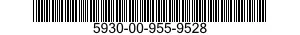 5930-00-955-9528 SWITCH,LEVER 5930009559528 009559528