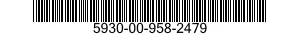 5930-00-958-2479 SWITCH,ROTARY 5930009582479 009582479