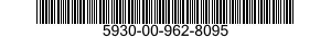 5930-00-962-8095  5930009628095 009628095