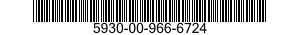 5930-00-966-6724  5930009666724 009666724