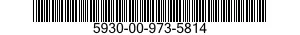 5930-00-973-5814  5930009735814 009735814