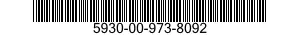 5930-00-973-8092 SWITCH,ROTARY 5930009738092 009738092