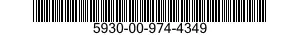5930-00-974-4349  5930009744349 009744349