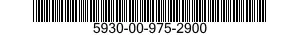 5930-00-975-2900 SWITCH,THERMOSTATIC 5930009752900 009752900