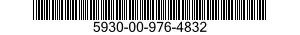 5930-00-976-4832 ROLLER,ELECTRICAL SWITCH 5930009764832 009764832