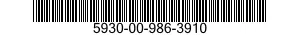 5930-00-986-3910  5930009863910 009863910