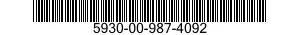 5930-00-987-4092  5930009874092 009874092