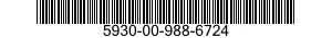 5930-00-988-6724  5930009886724 009886724