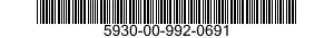 5930-00-992-0691  5930009920691 009920691