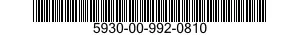 5930-00-992-0810  5930009920810 009920810