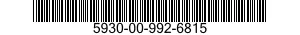 5930-00-992-6815 SWITCH,SENSITIVE 5930009926815 009926815