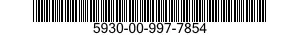 5930-00-997-7854 SWITCH ASSEMBLY 5930009977854 009977854
