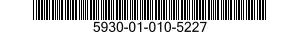 5930-01-010-5227 SWITCH,THERMOSTATIC 5930010105227 010105227