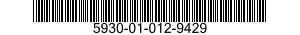 5930-01-012-9429  5930010129429 010129429