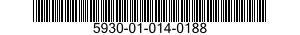 5930-01-014-0188 SWITCH ASSEMBLY 5930010140188 010140188