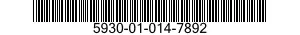 5930-01-014-7892 SWITCH,TOGGLE 5930010147892 010147892