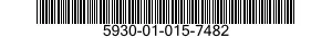 5930-01-015-7482 SWITCH,PUSH 5930010157482 010157482
