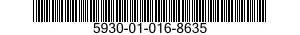 5930-01-016-8635 SWITCH,SENSITIVE 5930010168635 010168635
