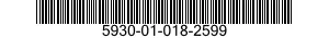 5930-01-018-2599  5930010182599 010182599